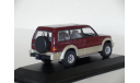 Mitsubishi Pajero LWB 1994 red (отломано зеркало, треснут бокс, нет картона) - MINICHAMPS - 1/43, масштабная модель, scale43