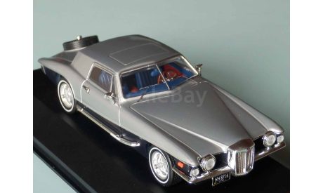 STUTZ Blackhawk Coupe 1971 (blue / silver) - Premium X - 1/43, масштабная модель, scale43