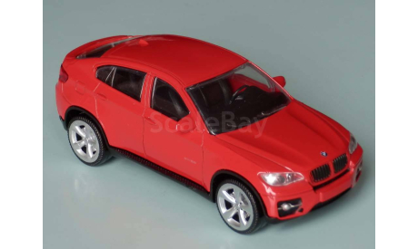 BMW X6 - RASTAR - 1/43 (без упаковки), масштабная модель, scale43