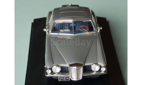 STUTZ Blackhawk Coupe 1971 (blue / silver) - Premium X - 1/43, масштабная модель, scale43