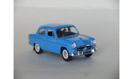Москвич-407 (нет заднего фонаря) - DeAgostini - 1/43, масштабная модель, Автолегенды СССР журнал от DeAgostini, scale43