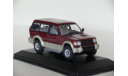 Mitsubishi Pajero LWB 1994 red (отломано зеркало, треснут бокс, нет картона) - MINICHAMPS - 1/43, масштабная модель, scale43