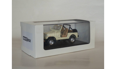 Jeep CJ-7 Laredo 1982 - WHITE BOX - 1/43, масштабная модель, WhiteBox, scale43