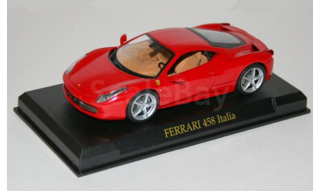 Ferrari Collection. №3. Ferrari 458 Italia. Масштаб:1:43., журнальная серия Ferrari Collection (GeFabbri), 1/43, Ferrari Collection (Ge Fabbri)