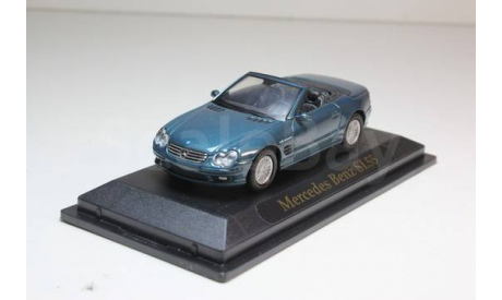 MERCEDES BENZ SL55 синий 1:43. Производитель: Yat Ming, масштабная модель, 1/43, Mercedes-Benz