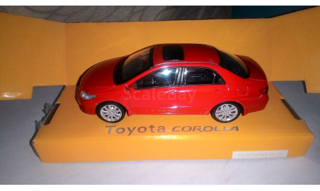 Toyota Corolla. Rastar 1:43, масштабная модель, 1/43