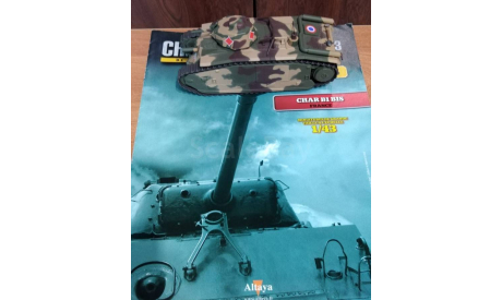 B1bis	Altaya, масштабные модели бронетехники, Chars de Combat, scale43