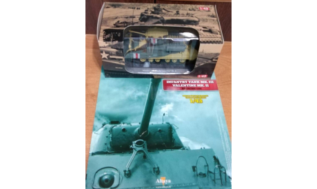 TANK MK. III VALENTINE, масштабные модели бронетехники, Chars de Combat, scale43