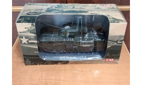 Churchill Mk. YII	Altaya, масштабные модели бронетехники, Chars de Combat, 1:43, 1/43
