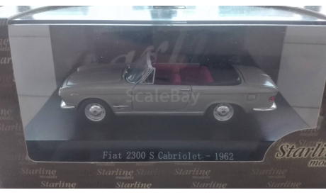 1/43 Fiat 2300S Cabriolet 1962 Starline, масштабная модель, 1:43
