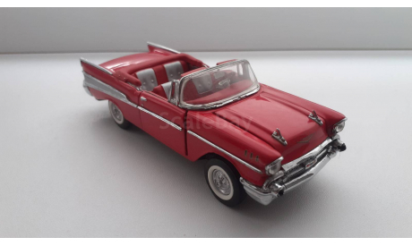 1/43 Chevrolet Bel Air Convertible 1957 Franklin Mint, масштабная модель, scale43
