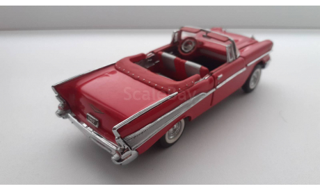 1/43 Chevrolet Bel Air Convertible 1957 Franklin Mint, масштабная модель, scale43