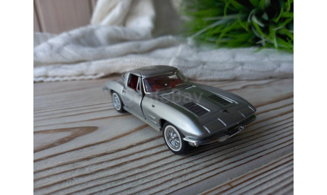 Chevrolet Corvette Coupe Limited Edition 1963 Franklin Mint, масштабная модель, scale43