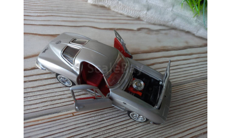 Chevrolet Corvette Coupe Limited Edition 1963 Franklin Mint, масштабная модель, scale43
