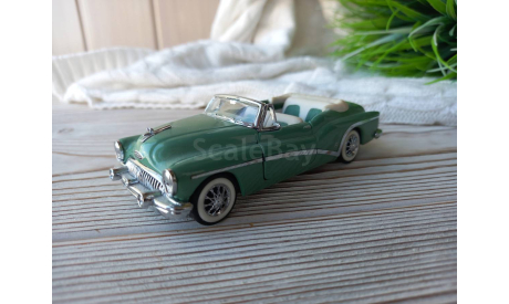 1953 Buick Skylark Convertible Green Die Cast Franklin Mint 1987, масштабная модель, scale43