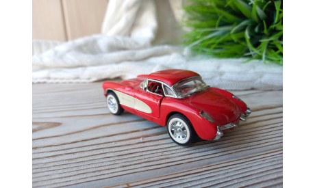 Chevrolet Corvette 1957 Franklin Mint, масштабная модель, scale43