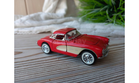 Chevrolet Corvette 1957 Franklin Mint, масштабная модель, scale43