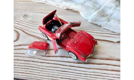 Chevrolet Corvette 1957 Franklin Mint, масштабная модель, scale43