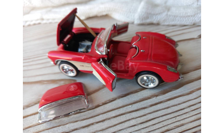 Chevrolet Corvette 1957 Franklin Mint, масштабная модель, scale43