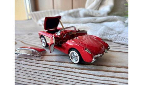 Chevrolet Corvette 1957 Franklin Mint, масштабная модель, scale43