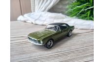 1/43 Ford Mustang зеленый с черной крышей Norev, масштабная модель, scale43