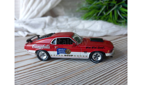 Ford Mustang Boss 1970 ’Campbell’s’ Matchbox, масштабная модель, scale43