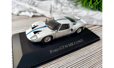 1/43 Ford GT40 MK I (1967) Ixo Altaya, масштабная модель, scale43