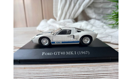 1/43 Ford GT40 MK I (1967) Ixo Altaya, масштабная модель, scale43