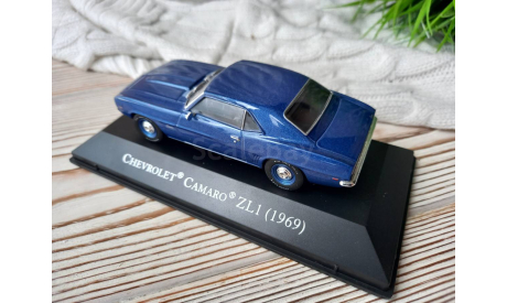 1/43 Chevrolet Camaro ZL1 (1969) Ixo Altaya, масштабная модель, scale43