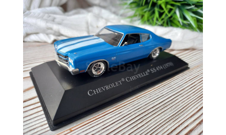 1/43 Chevrolet Chevelle SS 454 (1970) Ixo Altaya, масштабная модель, scale43