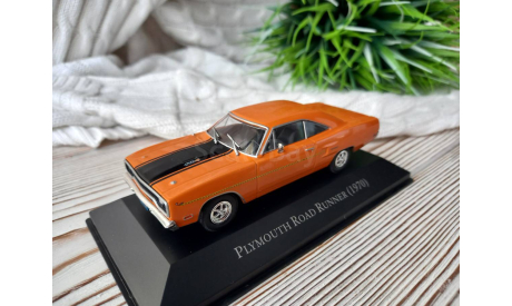 1/43 Plymouth Road Runner (1970) Ixo Altaya, масштабная модель, scale43