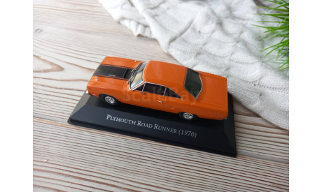 1/43 Plymouth Road Runner (1970) Ixo Altaya, масштабная модель, scale43