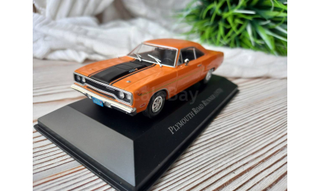 1/43 Plymouth Road Runner (1970) Ixo Altaya, масштабная модель, scale43