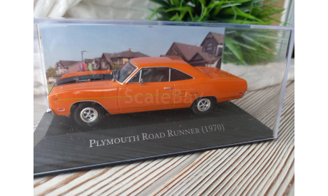 1/43 Plymouth Road Runner (1970) Ixo Altaya, масштабная модель, scale43
