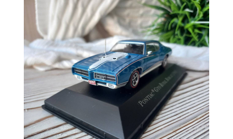 1/43 Pontiac GTO Royal Bobcat (1969) Ixo Altaya, масштабная модель, scale43