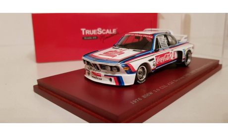 1/43 BMW 3.5 CSL 1976 24 Daytona Coca Cola Motorsport TSM, масштабная модель, scale43, True Scale Miniatures