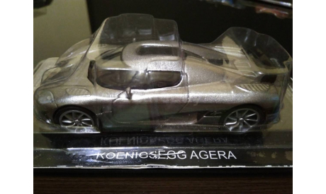 Koenigsegg Agera, масштабная модель, 1:43, 1/43, Суперкары. Лучшие автомобили мира, журнал от DeAgostini