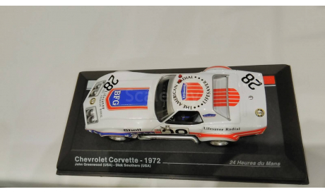1/43 Chevrolet Corvette 24hrs de Le Mans 1972 Ixo Rare, масштабная модель, scale43, IXO Le-Mans (серии LM, LMM, LMC, GTM)