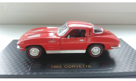 1/43 Chevrolet Corvette Stingray 1963 Road champs, масштабная модель, 1:43