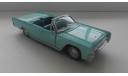 1/43 Lincoln Continental Convertible 1961 Franklin Mint DEF, масштабная модель, 1:43