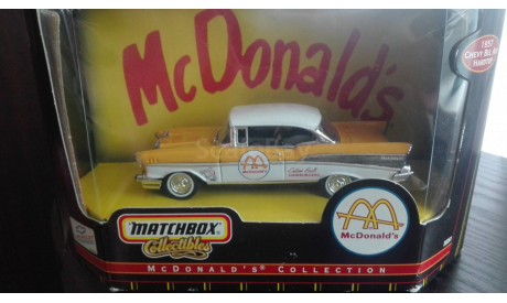 1/43 Chevrolet Belair Hardtop McDonald’s 1957 Matchbox, масштабная модель, 1:43