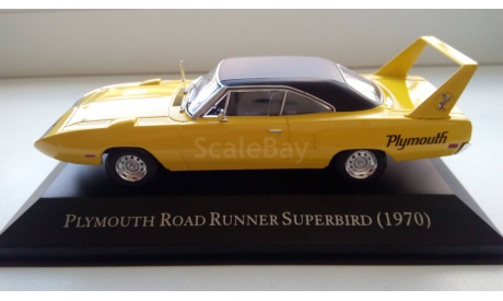 1/43 Plymouth Roadrunner Superbird 1970 ixo/Altaya, масштабная модель, scale43