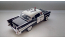 1/43 Chevrolet Bel Air Police Chief 1957 Franklin Mint RARE, масштабная модель, 1:43