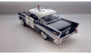 1/43 Chevrolet Bel Air Police Chief 1957 Franklin Mint RARE, масштабная модель, scale43