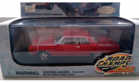 1:43 chevrolet chevelle malibu SS 396 1965 Road champs NEW RAR, масштабная модель, scale43