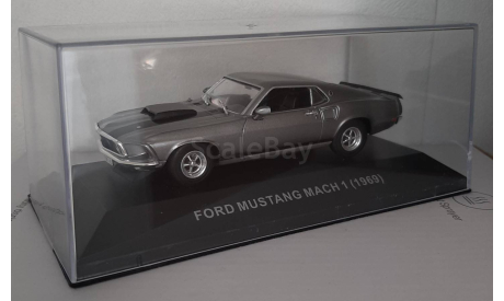 Ford Mustang Boss 429, 1969, масштабная модель, Altaya, 1:43, 1/43