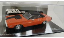 Dodge Challenger R/T 1970  426 Hemi orange, масштабная модель, Altaya, 1:43, 1/43