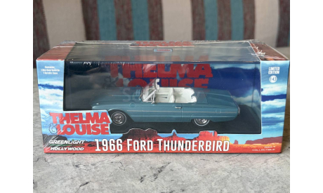Ford Thunderbird 1966, масштабная модель, Greenlight Collectibles, scale43