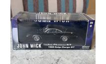 Dodge Charger R/T 1968, масштабная модель, Greenlight Collectibles, scale43