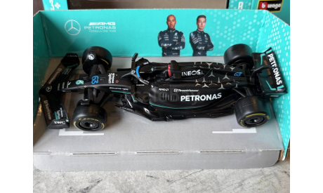 Mercedes F1 W14 2023 George Russell #63 Formula 1, масштабная модель, Mercedes-Benz, BBurago, scale43